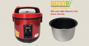 Nồi cơm điện được ưa thích nhất 2022: Bennix 2.2 lít