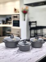 Bộ 3 nồi đá từ Bennix